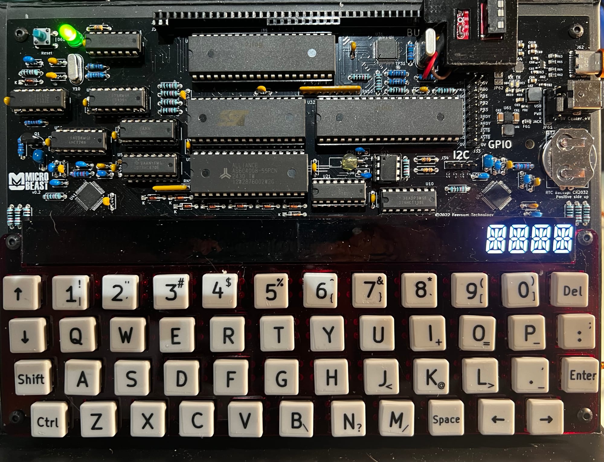 Output of LEDS.BAS