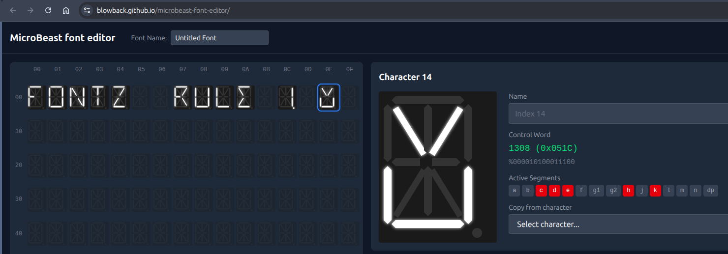 Font Editor
