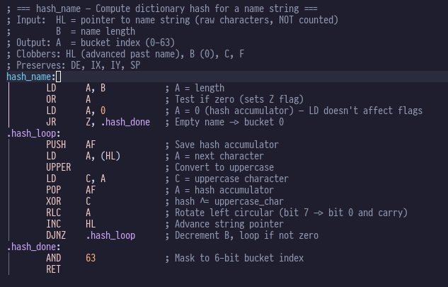 hash algorithm