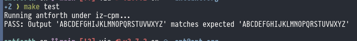 running unit tests