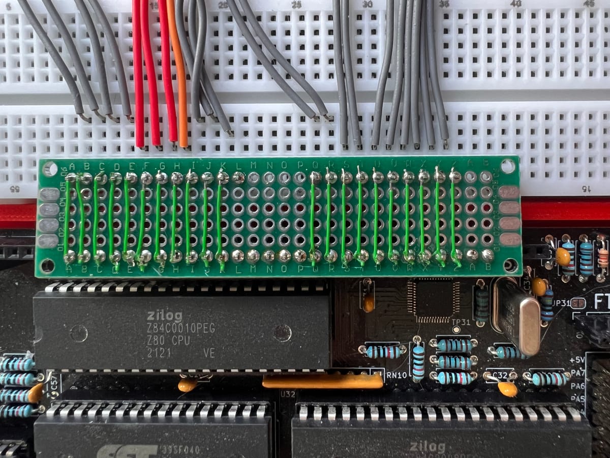 Testing the Kempston compatible joystick interface