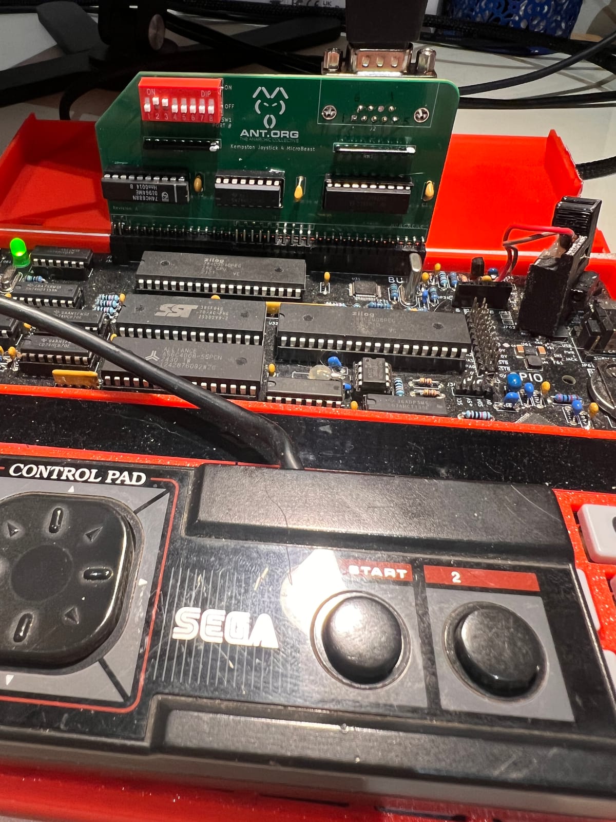 Make a PCB for the Kempston joystick interface