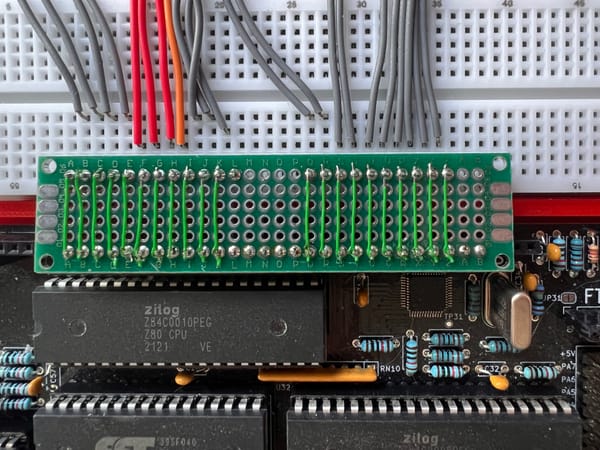 Testing the Kempston compatible joystick interface